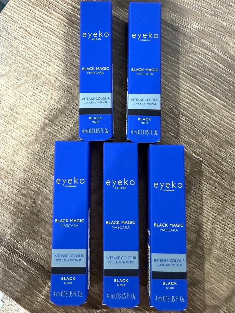 5 x Eyeko Black Magic Mascara in Black 4 ml NEW
